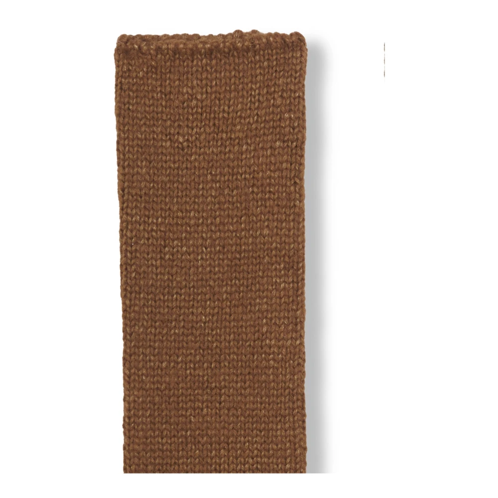 Cortana Circ baby alpaca en zijden kachels Brown Dames
