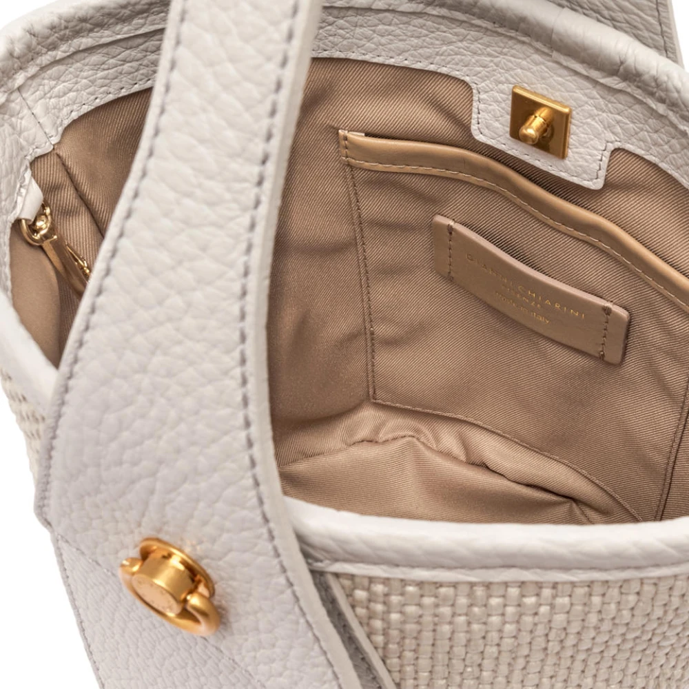 Gianni Chiarini Stro Emmer Tas Ester Nature Beige Dames