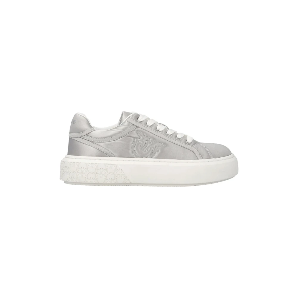 Pinko Sneaker in raso Dames Schoenen Grijs
