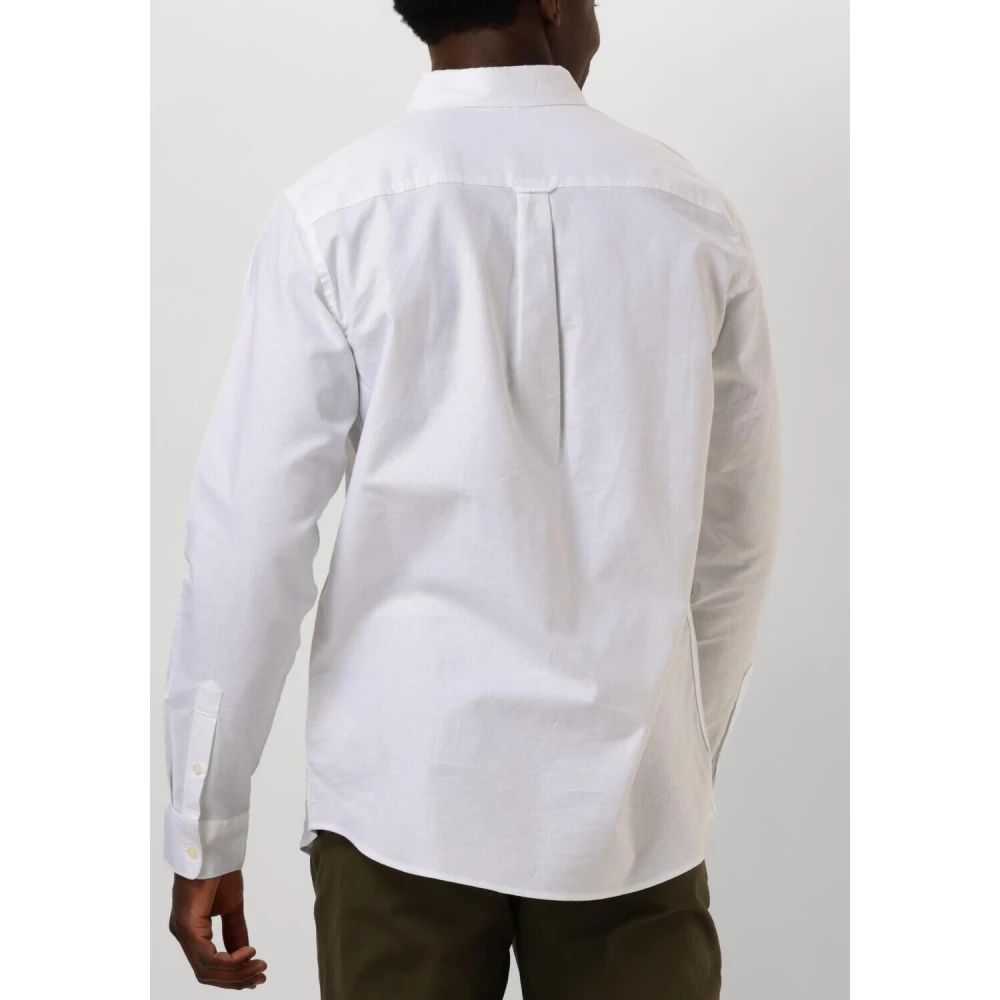 Scotch & Soda Klassiek Wit Oxford Overhemd White Heren