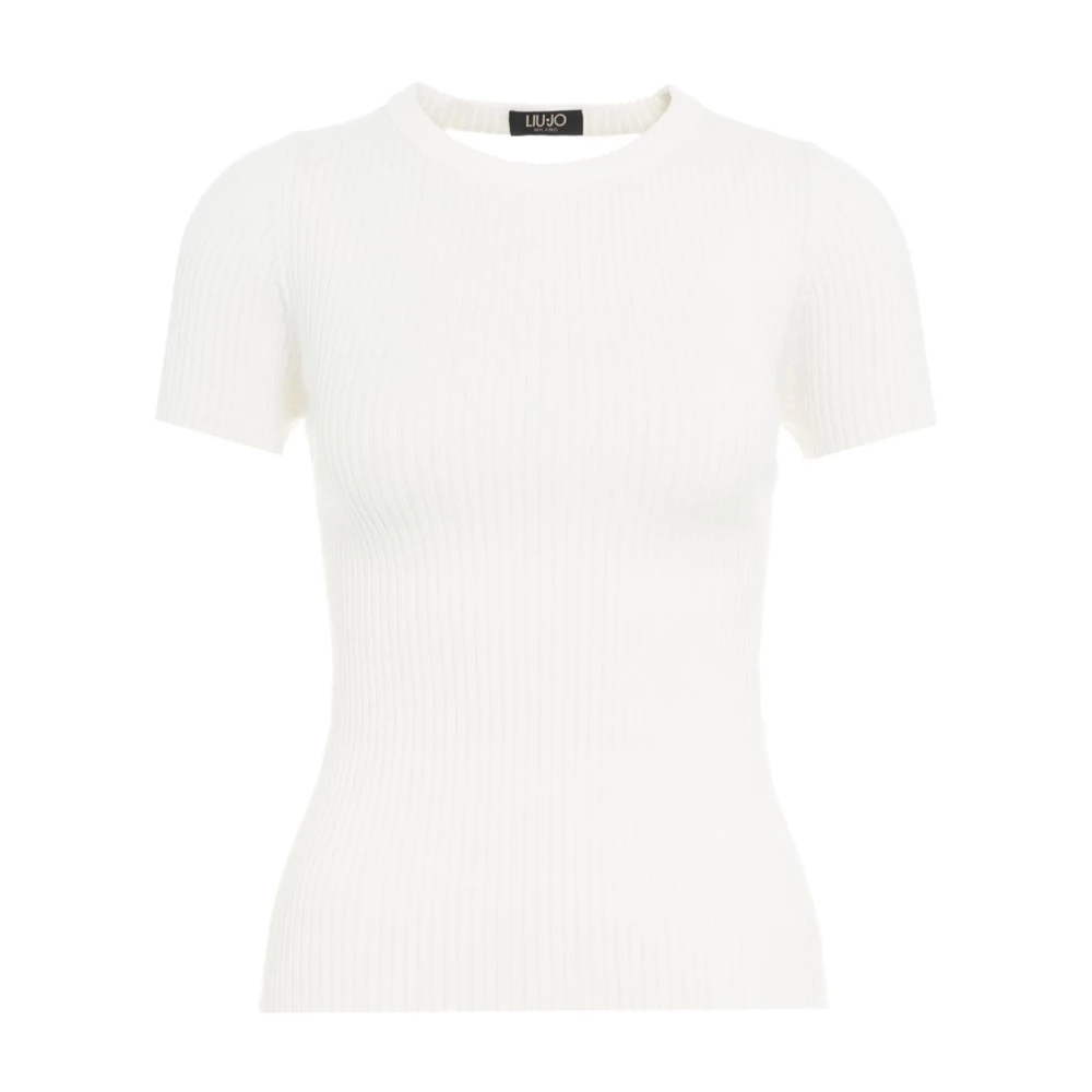 Liu Jo Witte T-shirts Polos voor Dames White Dames