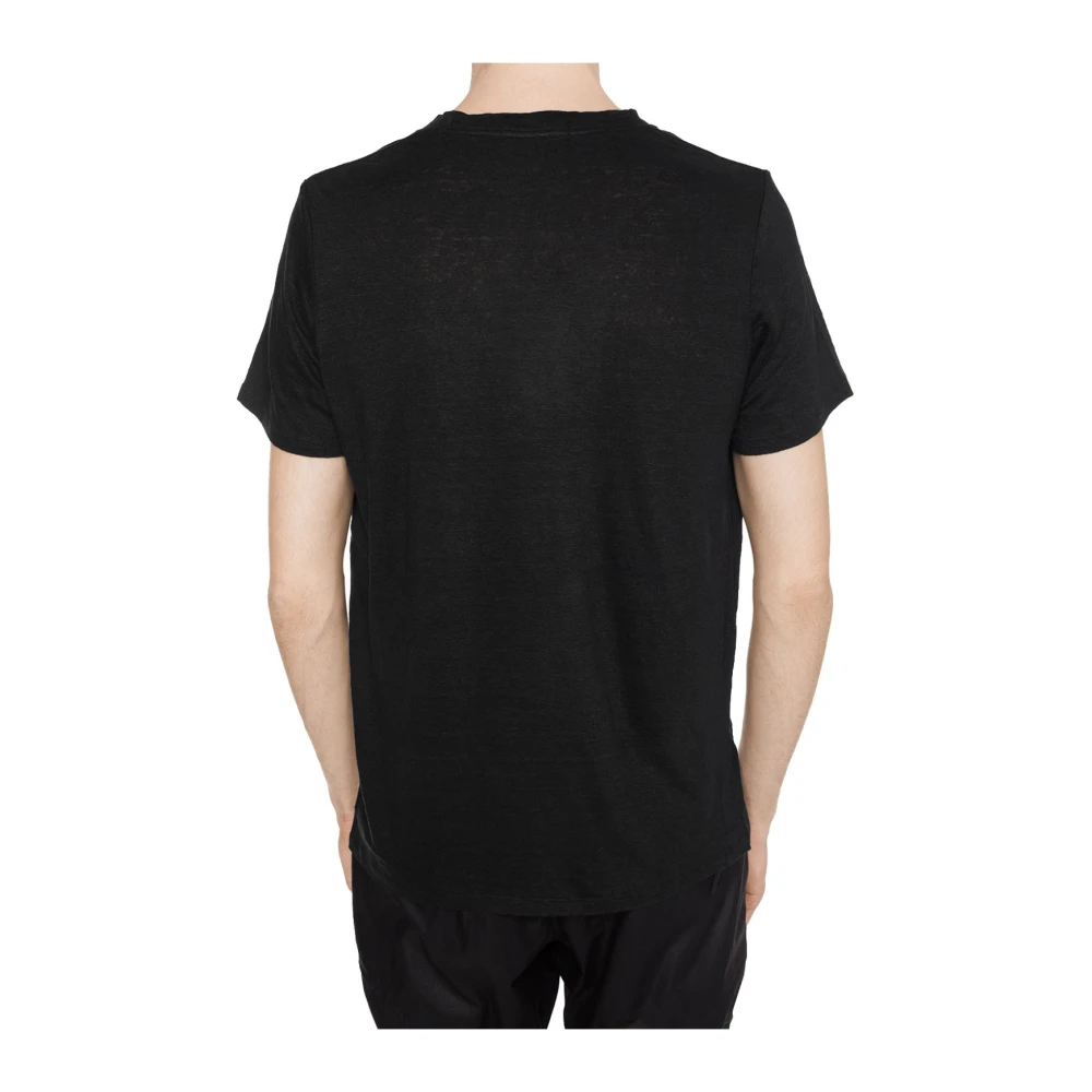 Isabel marant Logo-geëmbosseerd T-shirt Black Heren