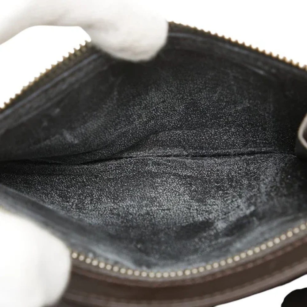 Louis Vuitton Vintage Pre-owned Leather wallets Brown Dames