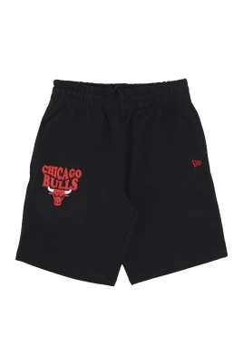 Chicago Bulls Script Oversize Shorts Svart