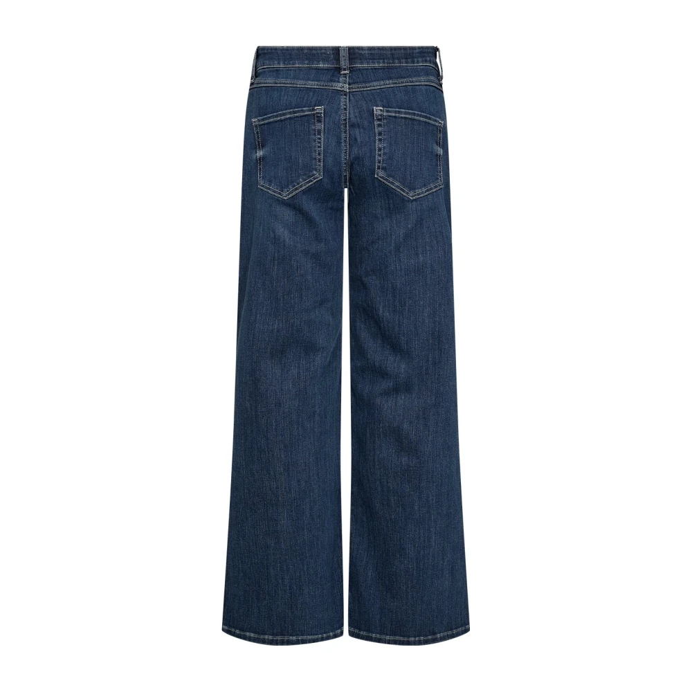 Soyaconcept Wijde Pijp Casual Jeans Blue Dames