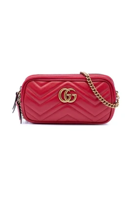 Pre-owned Quilted Leather Crossbody