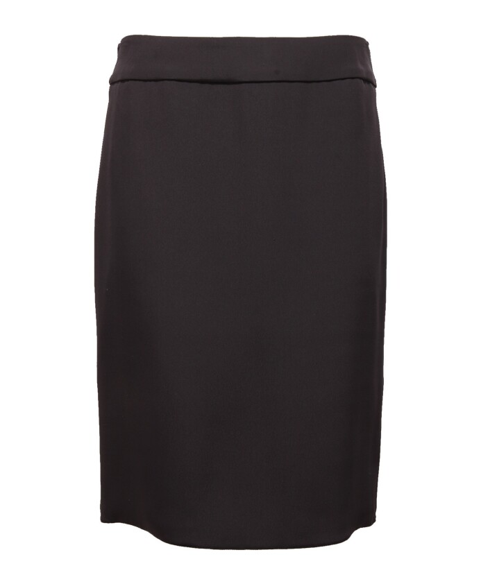 jupe-en-soie-grise-foncee-collection