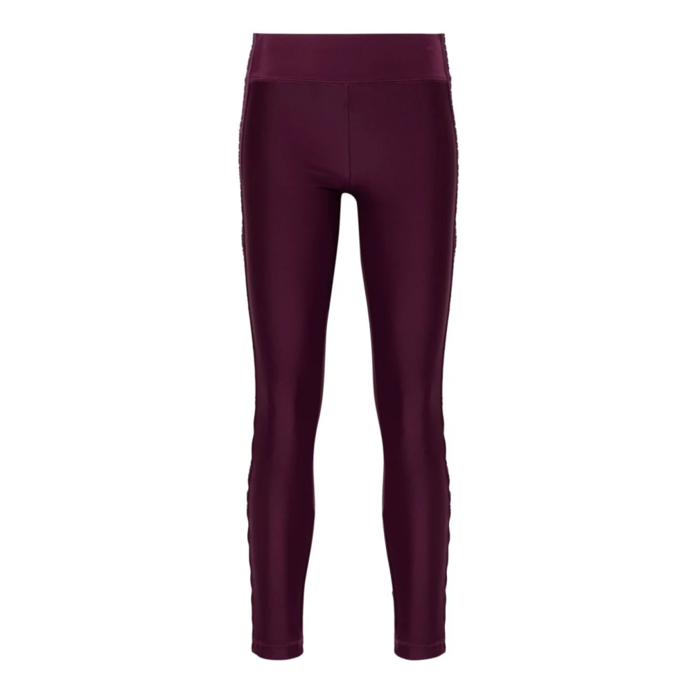 Versace Jeans Couture Paarse Leggings Aw24 Stijl Elevate Purple Dames