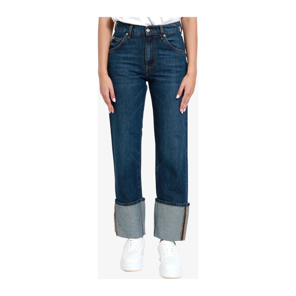 Roy Roger's Denim Jeans met Relaxte Pasvorm Blue Dames