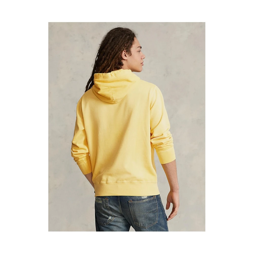 Ralph Lauren Hoodie T-shirt Yellow Heren