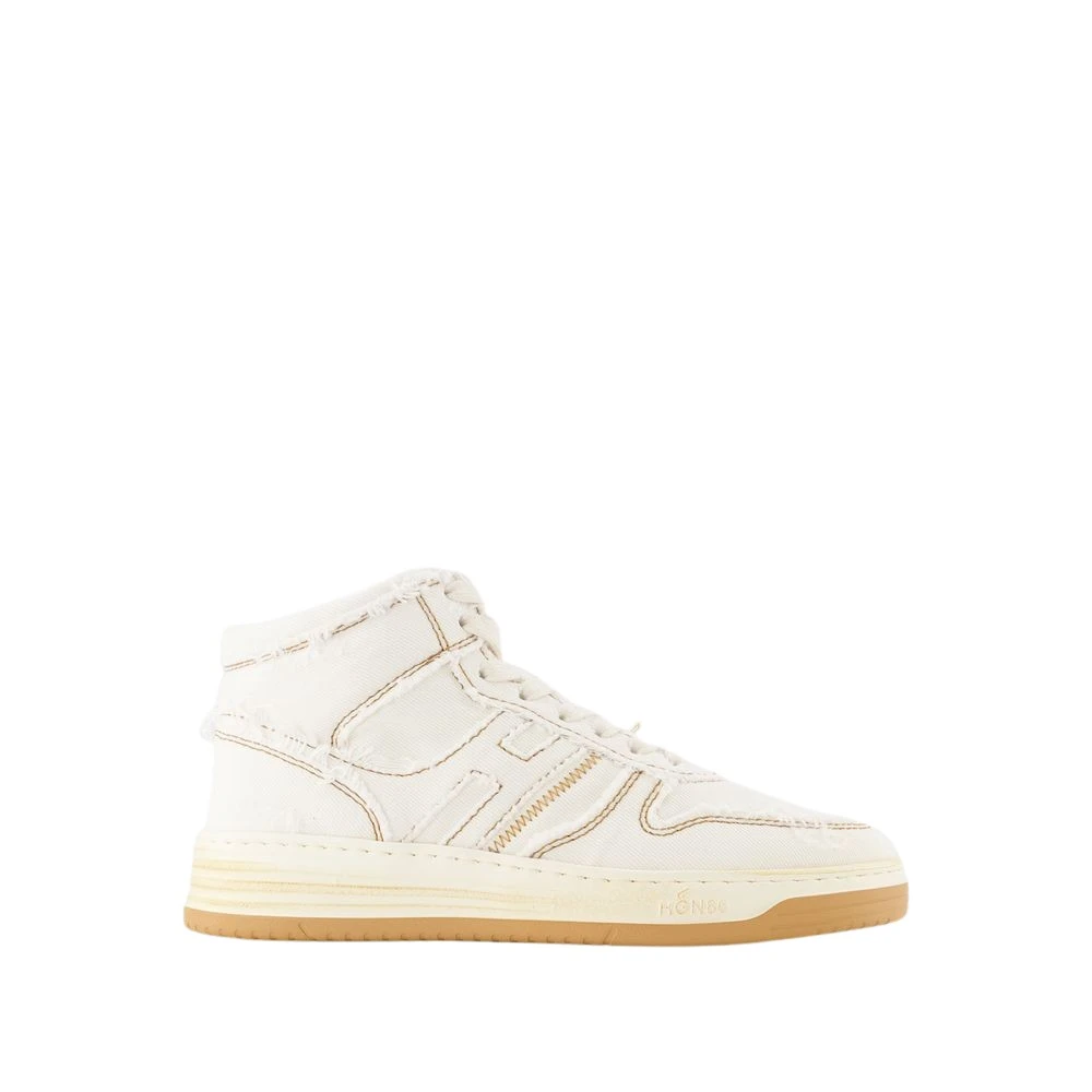 Hogan Dusty Jeans Sneakers Dames Schoenen Beige