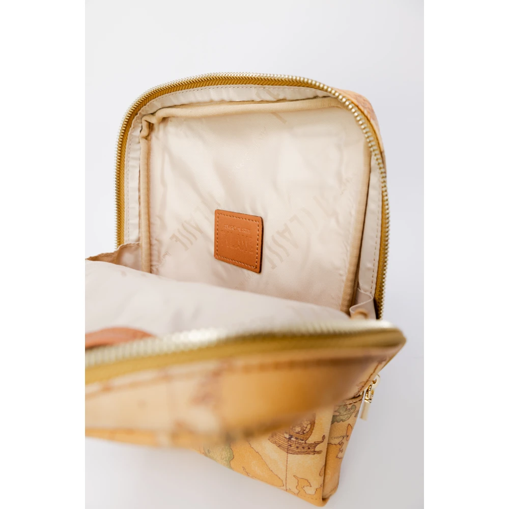 Alviero Martini 1a Classe Luxe Designer Tas in Beige Heren