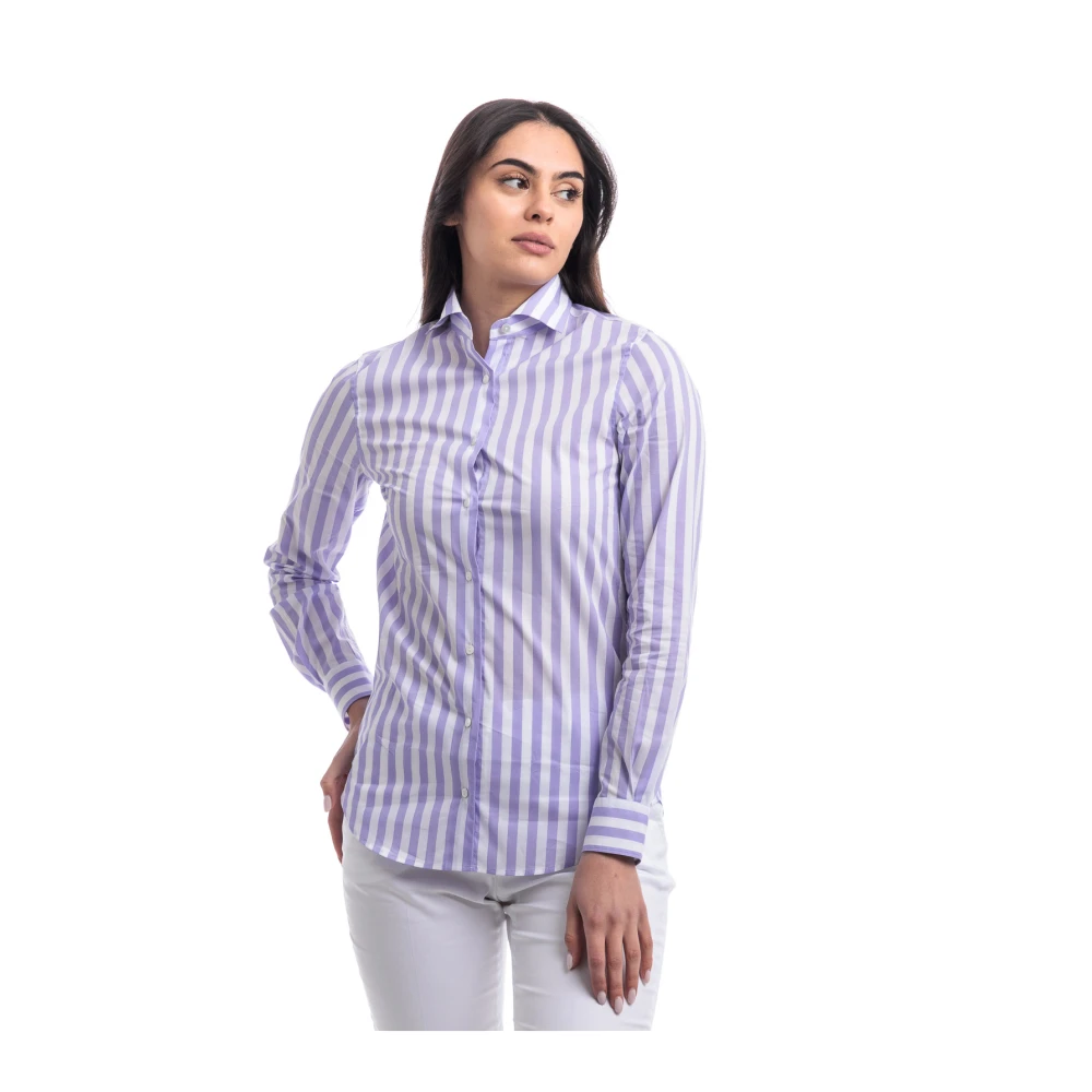 Xacus Slim Fit Overhemd Multicolor Dames