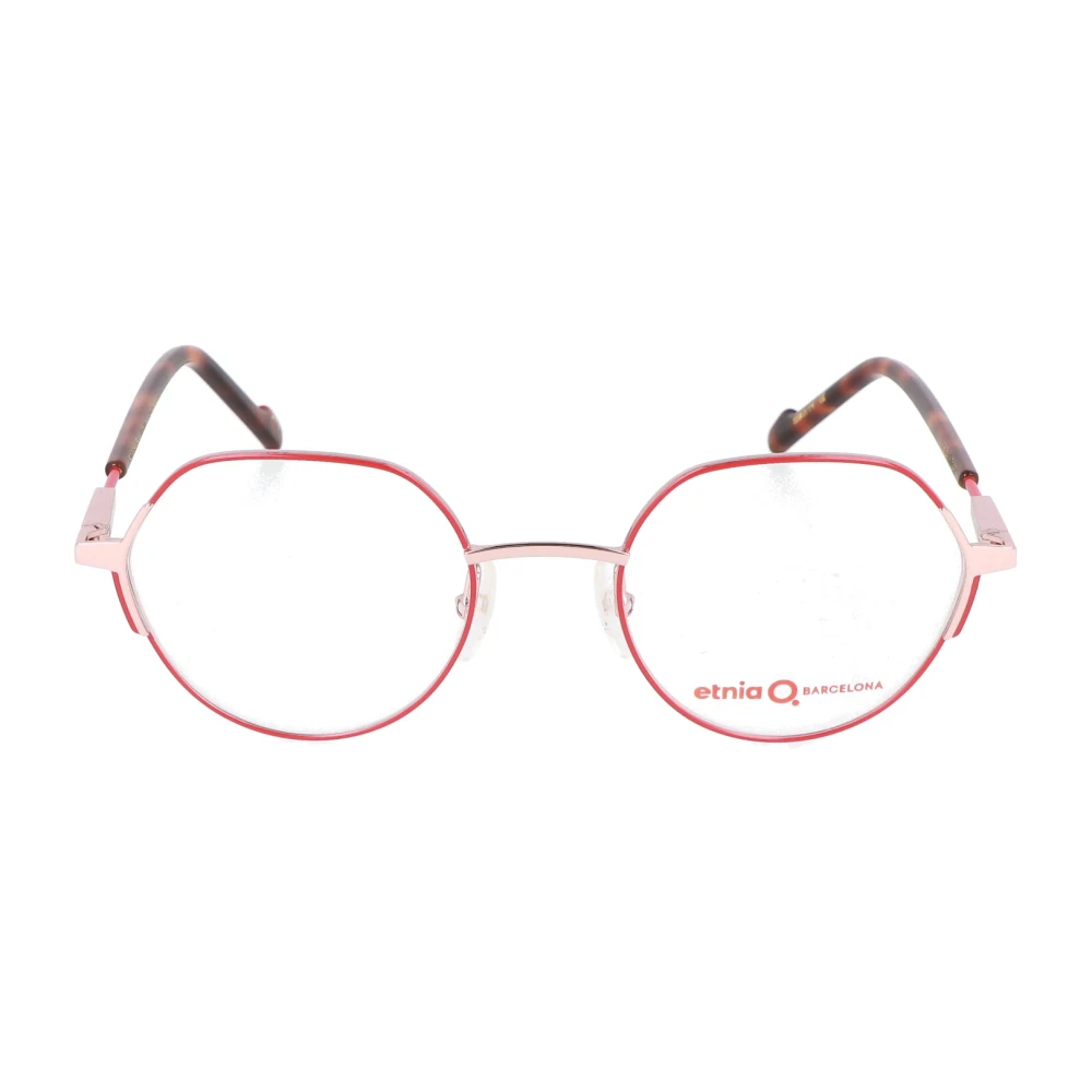 Etnia Barcelona Ronde Metalen Frame Bril Sapphire Pink Unisex