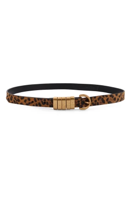 Suede Bä med Leopardtryck