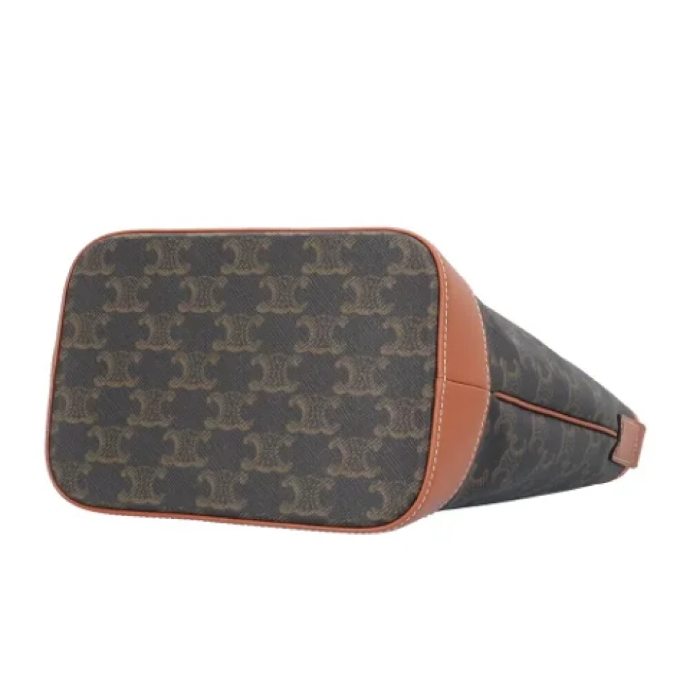 Celine Vintage Pre-owned Fabric celine-bags Brown Dames