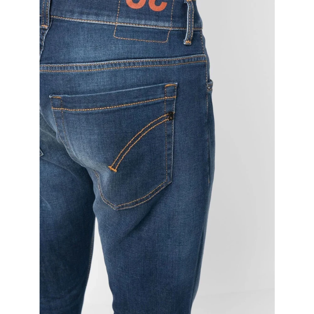 Dondup 800 BLU 5-Pocket Jeans Blue Heren