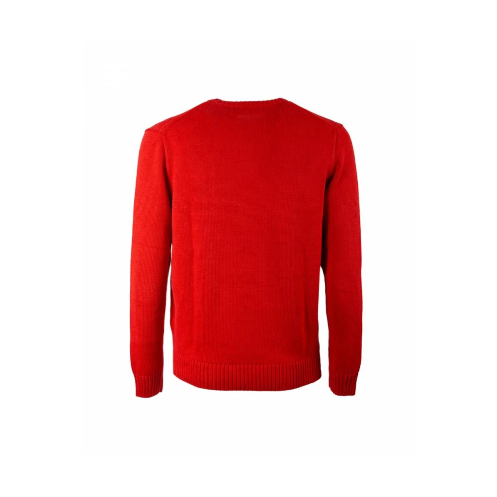 Polo Ralph Lauren Stijlvolle trui met lange mouwen Red Heren