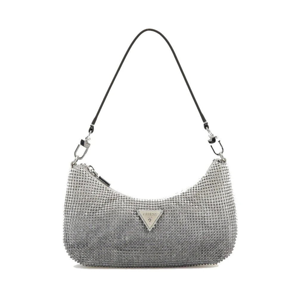Guess Mini Top Zip Schoudertas Gray Dames