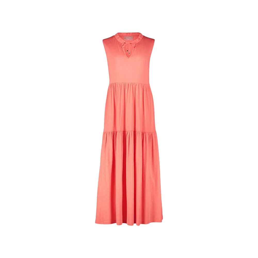 Betty Barclay Casual Jurk met Kraag Pink Dames