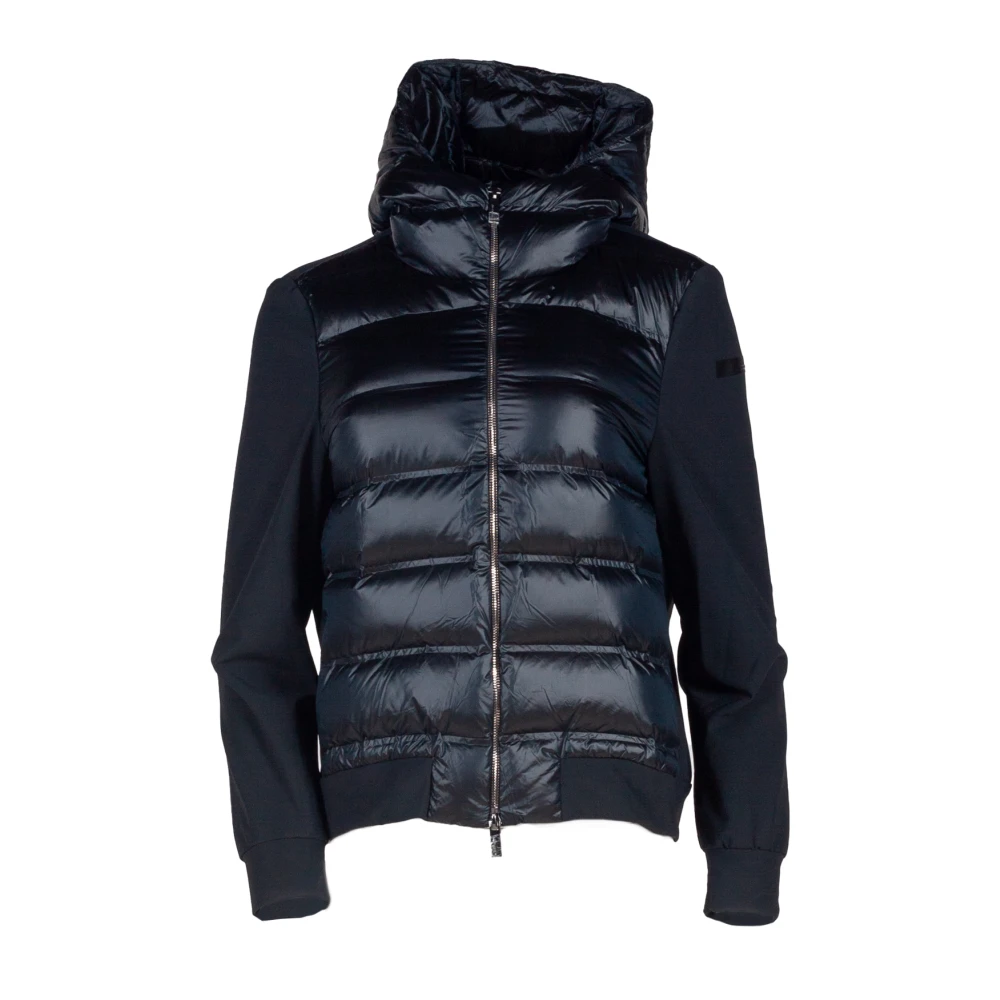 RRD Winter Duck Hood Puffer Jacket Black Dames