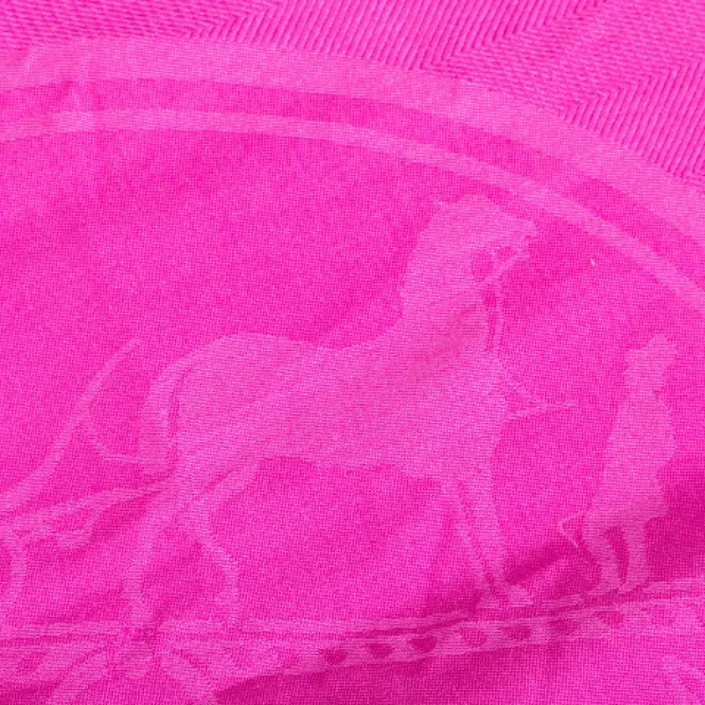 Hermès Vintage Pre-owned Silk scarves Pink Dames