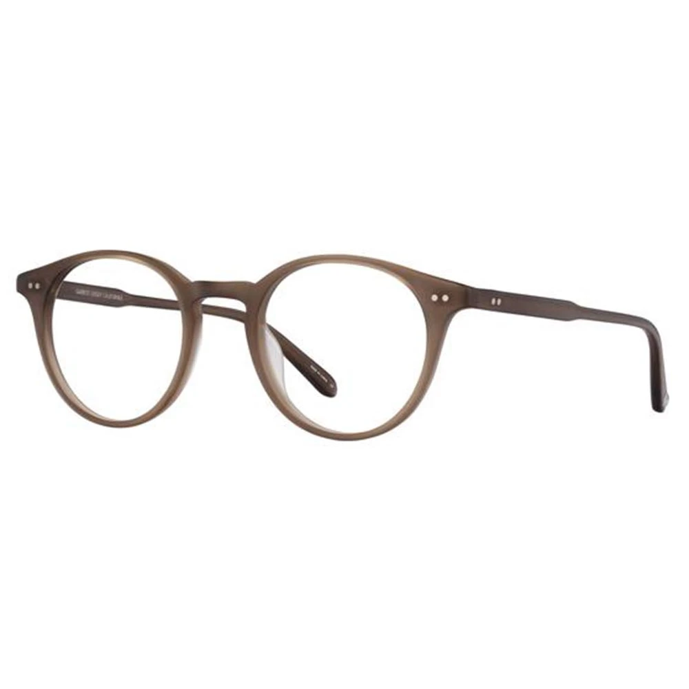 Garrett Leight Clune Matte Espresso Zonnebril Montuur Brown Unisex