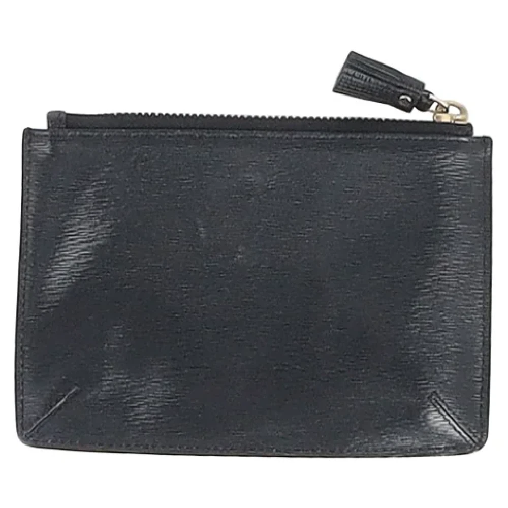 Anya Hindmarch Pre-owned Leather wallets Black Dames