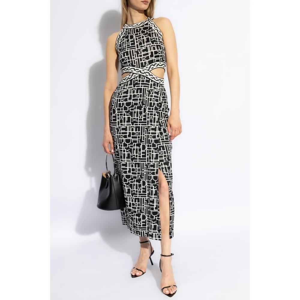 Diane Von Furstenberg Jurk met uitsparingen Black Dames