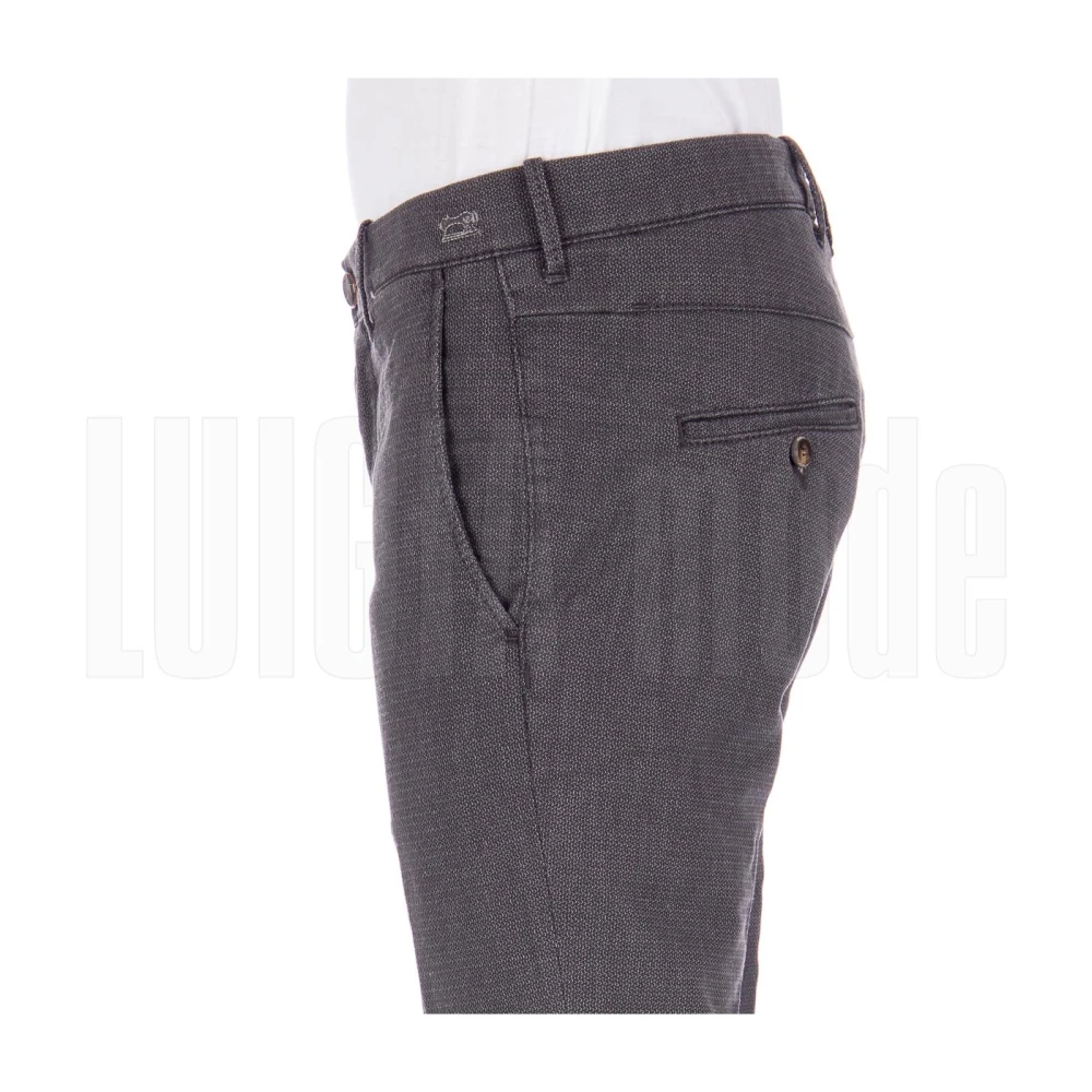 Jacob Cohën Klassieke Comfortabele Solide Broek Gray Heren