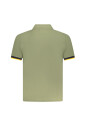 polo-en-coton-vert-avec-logo
