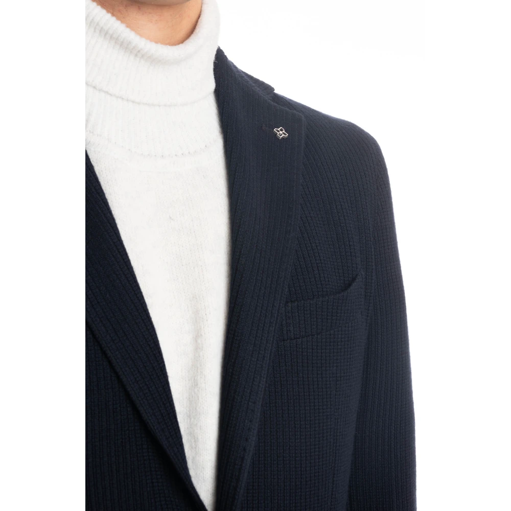 Tagliatore Jassen Blauw Blue Heren