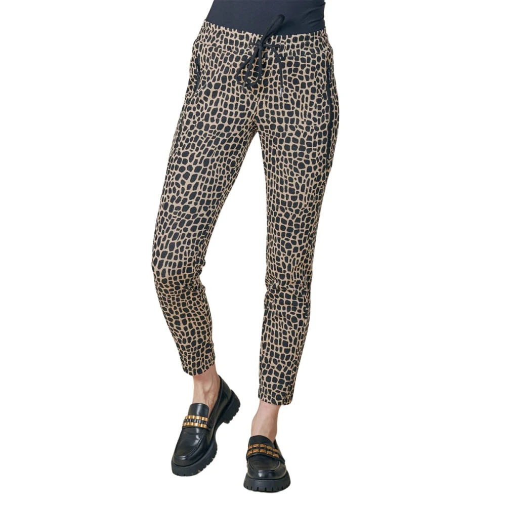 Zhrill Chic Chiara Broek Brown Dames