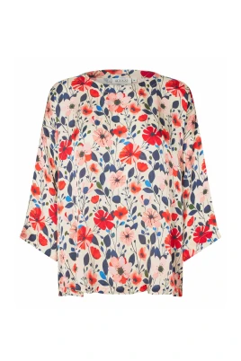 3/4 Ärm Blus