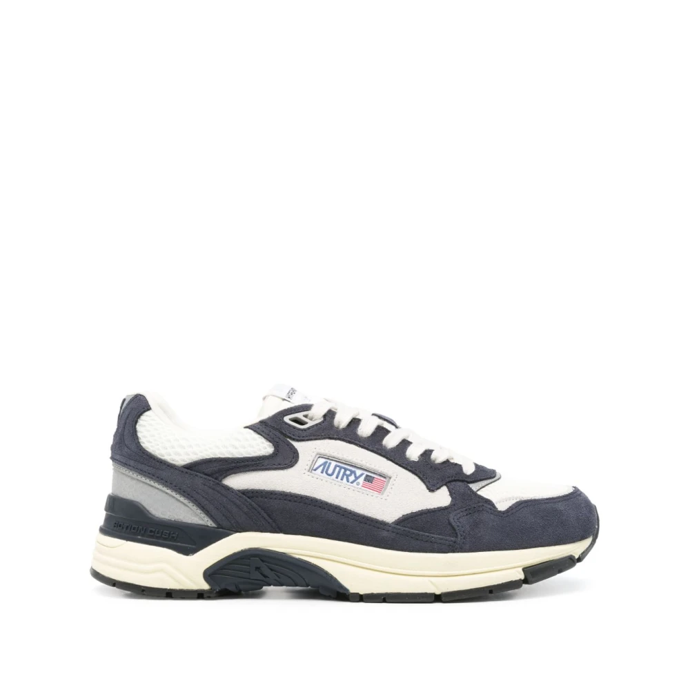 Autry Blue Sneakers, Male, 10 Uk, Trainers Stylish Low Profile