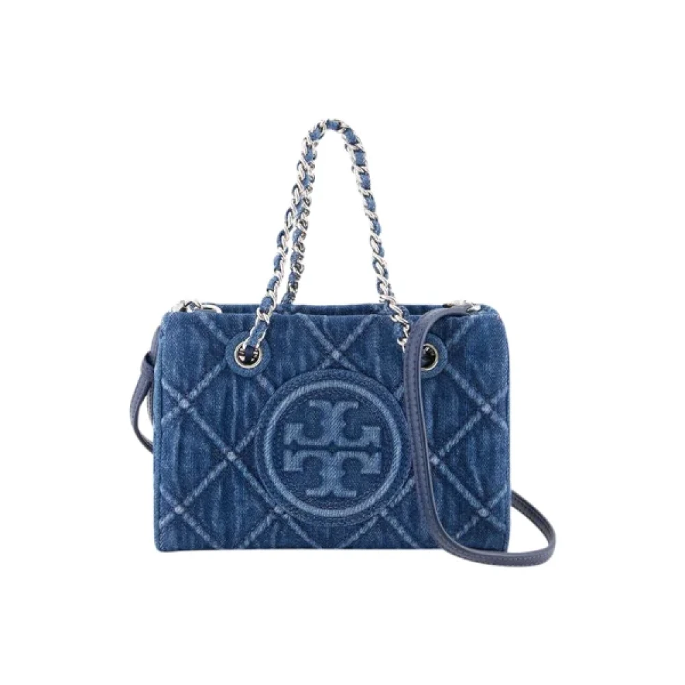 TORY BURCH Denim handbags Blue Dames