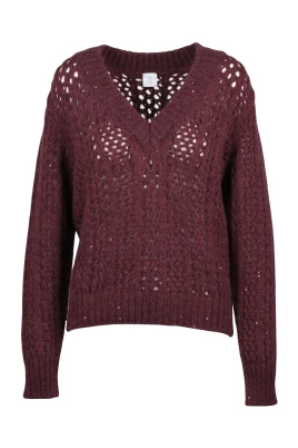 Maglia Traforata a V