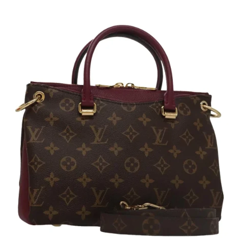Louis Vuitton Vintage Pre-owned Canvas handbags Brown Dames