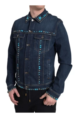 Turkos Sten Denimjacka