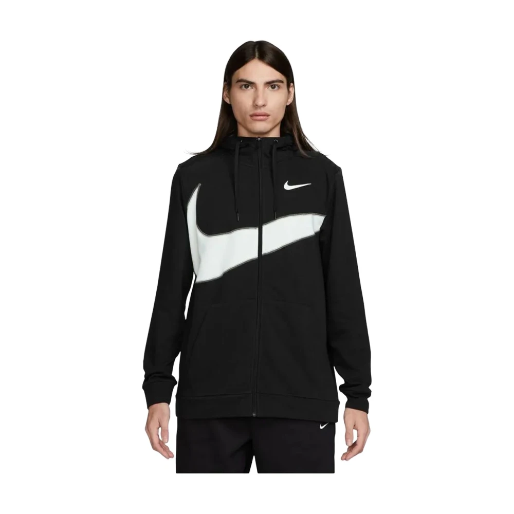 Nike Zwart Dri-Fit Fleece Vest Heren Black Heren