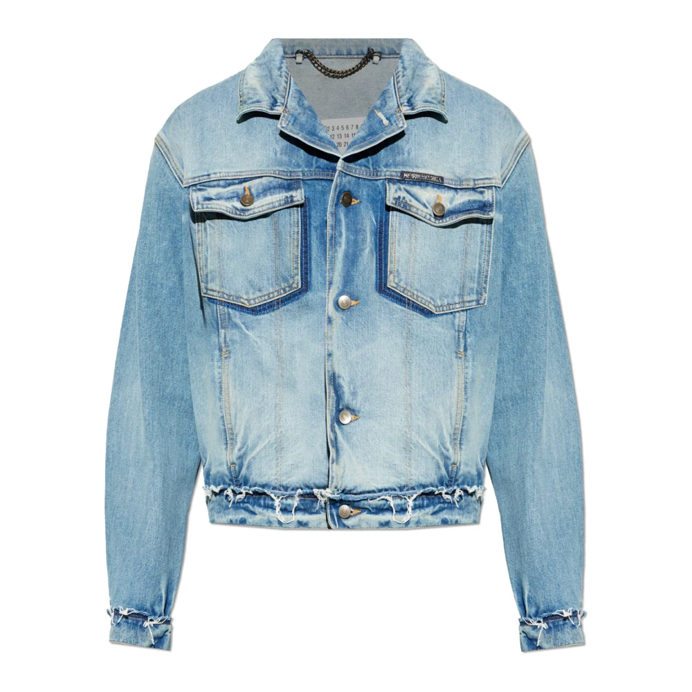 Maison Margiela Men's Blue Denim Jackets, M, Denim Jacket