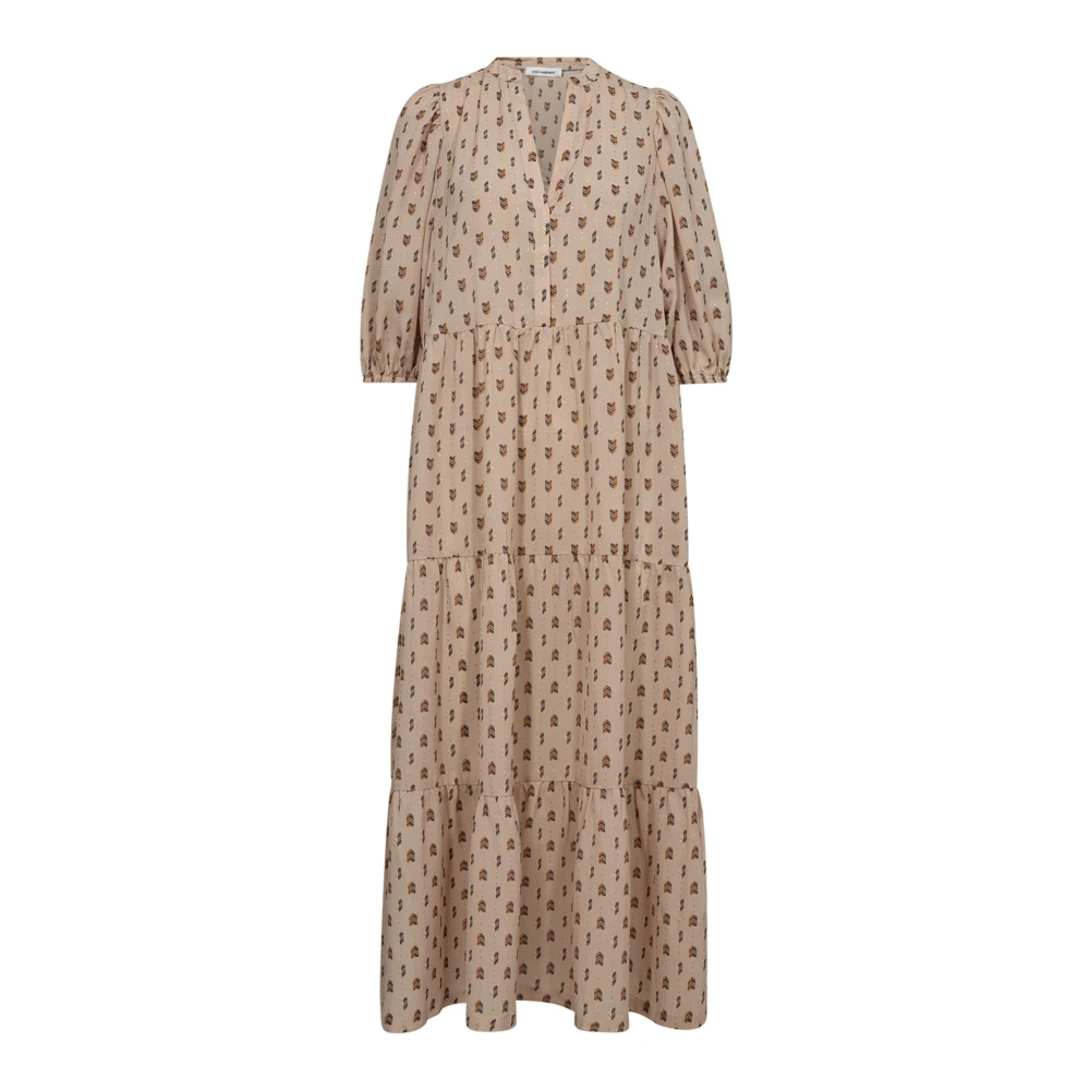 Co'Couture Jurk met ruches Multicolor Dames