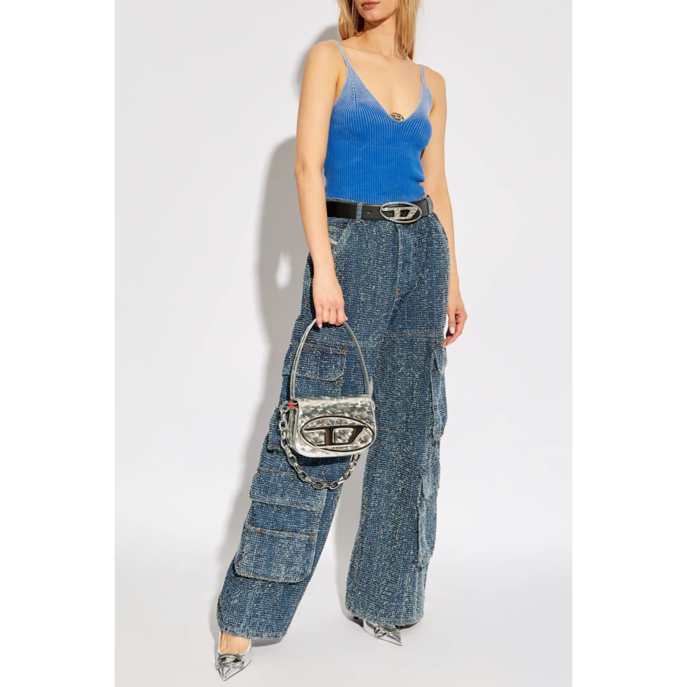 Diesel Top `M-Laila` Blue Dames