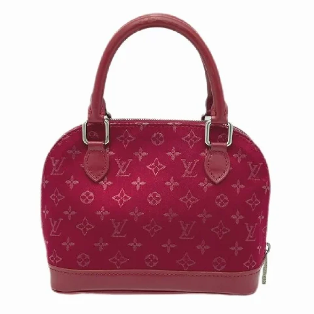 Louis Vuitton Vintage Pre-owned Canvas handbags Red Dames