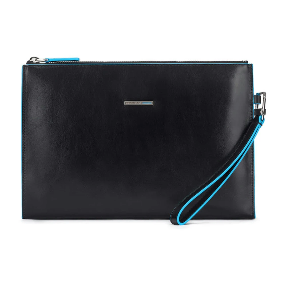Piquadro Unisex Zwart Tassen One Size, Men's Clutch For I Pad@Mini
