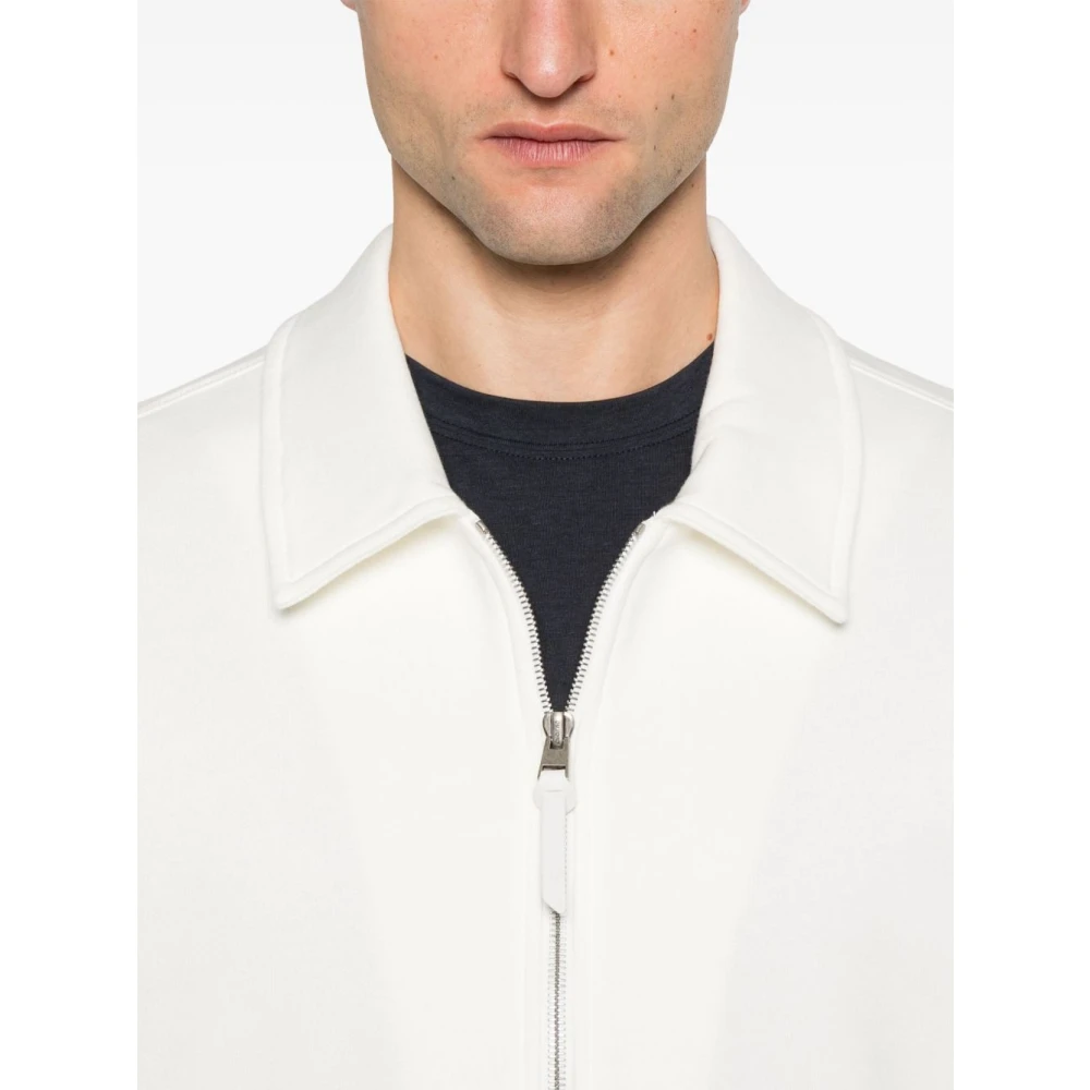 Tom Ford Witte Sweatshirt Ss25 Casual Elegantie White Heren