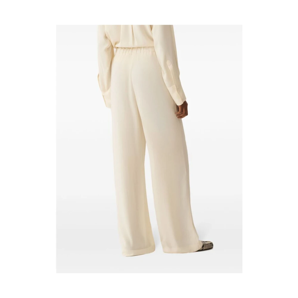 Fabiana Filippi Beige Elastische Taille Pull-On Broek Beige Dames