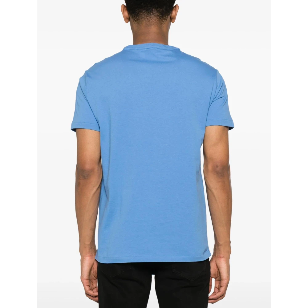 Ralph Lauren Stijlvolle T-shirts voor Mannen en Vrouwen Blue Heren