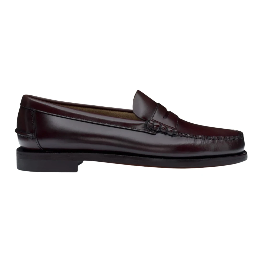 Sebago Classic Dan Moccasin - Male - Loafers - Red - 9 1/2 Uk - Shoes - Image 7