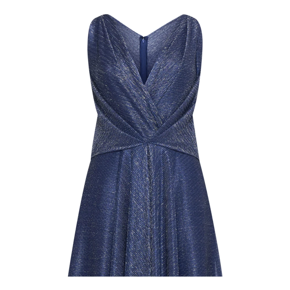 Talbot Runhof Elegante Jurken Collectie Blue Dames